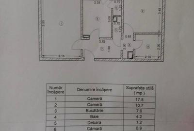 Apartament 2 camere de vânzare  Crangasi - 1