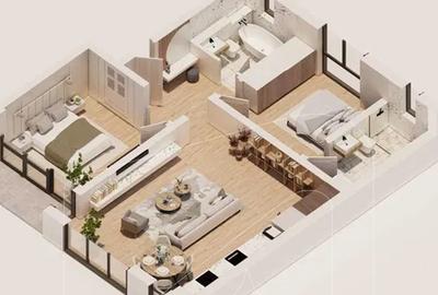 Apartament nou 3 Camere | 75 mp utili | Etaj 2 | Calea Torontalului - 7