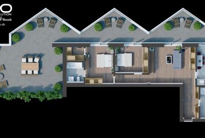 PENTHOUSE 3 CAMERE | 110 MP TERASĂ | SHOPPING CITY SIBIU | Evolution Apartments - 4