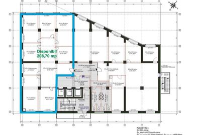Birouri de inchiriat in cladirea Tati Center - 21
