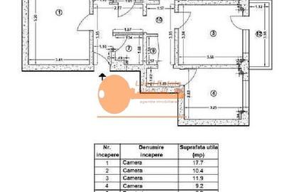 Apartament 4 camere decomandat |  Tineretului - 3