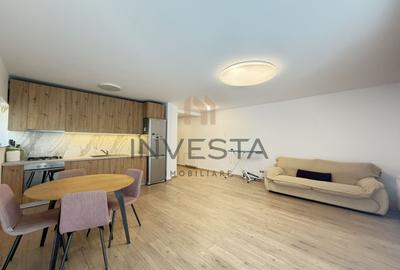 Apartament cu 2 camere semidecomandat, mobilat în Andrei Mureșanu