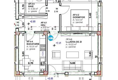 Proiect Nou - Tatarasi, doar 8 apartamente, 2 camere  60MP - 4