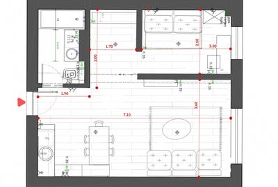 Studio Modern | 2 camere | Mobilat complet | Lacul Tei | Petricani - 10