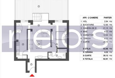 VANZARE 2 CAMERE 65MP | SOS NORDULUI | CURTE 35MP | BLOC NOU | PARCARE - 18