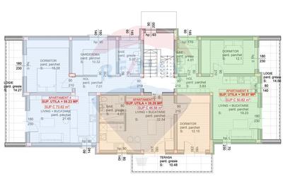 Apartament cu 2 camere MOBILAT UTILAT de vânzare în zona CENTRU VECHI - 18