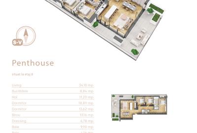 Penthouse Alpha Distrikt Brasov - 12