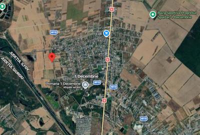 Vanzare teren intravilan 4000 mp 1 Decembrie Ilfov - 1