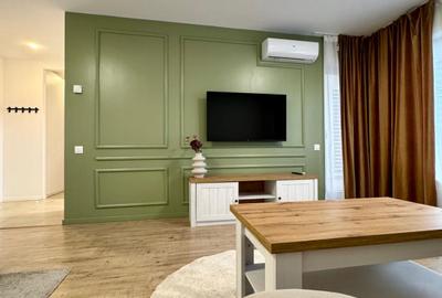 Apartament cu 2 camere decomandat, mobilat în Pipera