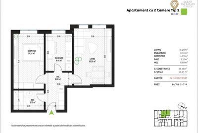 Apartament 2 camere Nou - Complex Rezidential - 35