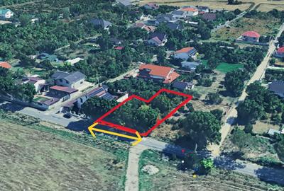 Teren intravilan de 1000 mp, în Vest
