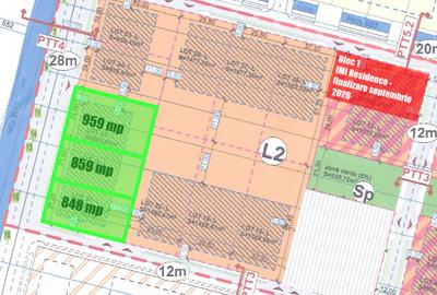 IMI Residence - Sanandrei - Parcela bloc cu autorizatie de constr. - Comision 0% - 1