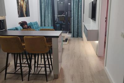 Apartament cu 2 camere semidecomandat, mobilat în Kamsas