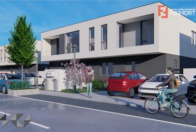 Duplex intreg 8 camere, LA ROSU, de vanzare in Sacalaz, la intrare - 1