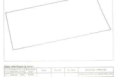 Teren 1000-2000mp intravilan in Gradina Botanica Iasi, 200€/mp, utilitati - 4