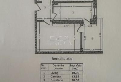 2 camere, 9/11, 62.63mp, bloc 2016-Lujerului-Granvia Park - 10