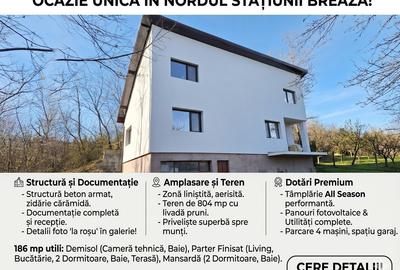 Casa Breaza 2026 , structura solida de beton , priveliste top - 1