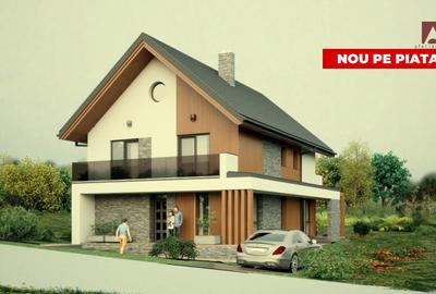 Proiect nou ! Casa individuala de vanzare, 140 mp, 500 teren, zona Profi - 1
