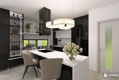 Casă parter 4 camere, 500 mp teren, NZEB – semifinisat cu posib. personalizare - 5