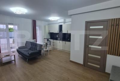 Apartament cu 2 camere semidecomandat, mobilat în Florești