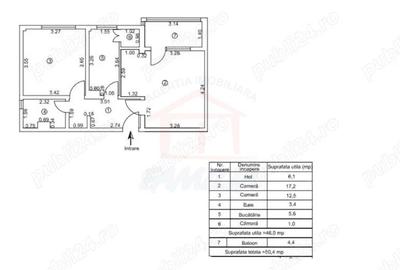 Vanzare apartament 2 camere, pret 67.000 EURO Micro 19 - 9