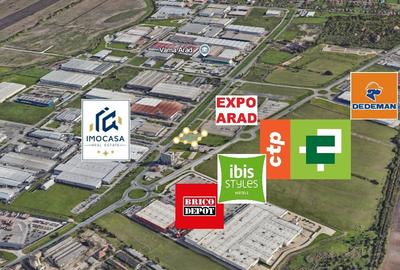 De vanzare Teren Zona industrial Expo Arad FS 64 vizibilitatea maxima - 4