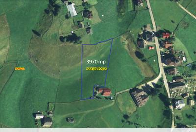 Refugiu de Vis în Inima Munților – Teren Intravilan 3970 mp în Fundata - 1