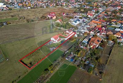 Casă individuală cu 4 camere în Sânpetru