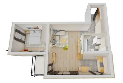 Comision 0! Etaj 1. Loc de parcare. Lift. - 10