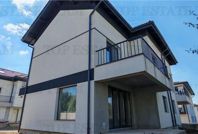 Vila individuala cuplata, in complex rezidential modern, cu 5 camere si mansarda - 1