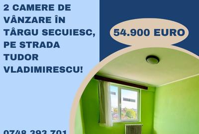 Apartament cu 2 camere de vânzare în Tg. Secuiesc, pe strada Tudor Vladimirescu! - 1