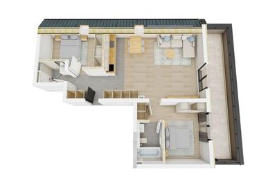 Apartamente decomandate | Lift | Gradina proprie | Dezvoltator - 23