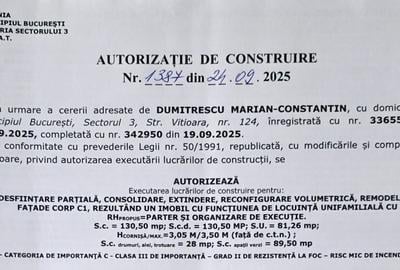 De vazare teren 248 mp cu Autorizație de construire Auchan Titan - 6