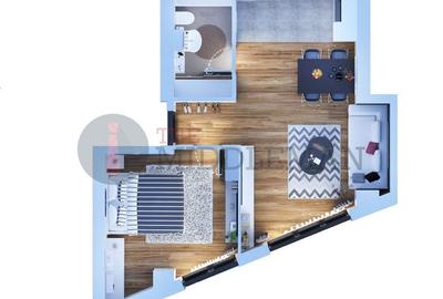 Apartament cu 2 camere în Obor