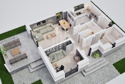 Casă single de vânzare într-un complex rezidențial nou  | Comision 0% - 6
