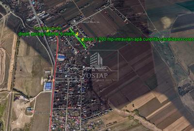 Saucesti-platou Bogdan Voda-intravilan-1.200 mp-apa-canalizare-curent electric - 3