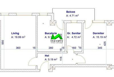 Apartament decomandat  de vanzare 2 camere  Sibiu Turnisor - 8