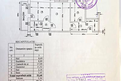 Apartament 2 camere modernizat,mansarda,etaj 10, zona Carpati-Darmanesti - 16