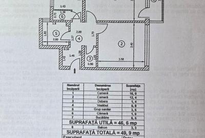 Apartament 2 camere de vânzare – Șoseaua Giurgiului - Potențial de amenajare - 6