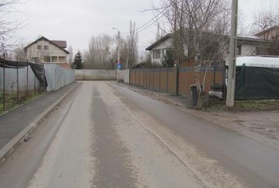 Prelungirea Ghencea - Diamantului, Autorizatie de constructie pentru 6 case - 2