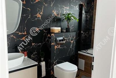 Penthouse 3 camere 2 bai parcare mobilat complet Turnisor Sibiu - 15