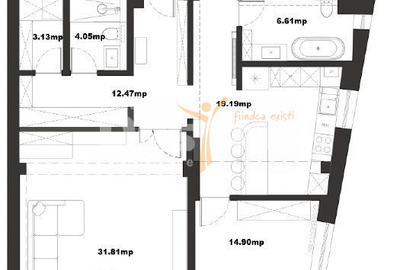 Timpuri noi | 3 camere | 119mp | et 5 | bloc 2015 | loc parcare | 430.000 euro - 14