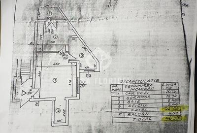 Vanzare 2 camere vis-a-vis Grand Hotel Bucharest  - Piata Universitatii - 12