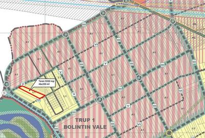 Teren Construcții intravilan de 9200 mp, în Vest