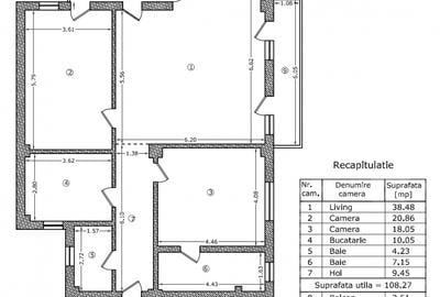 Apartament 3 Camere Premium | Baneasa | Etaj 1 | 118 mp Utili - 2