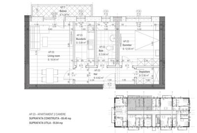 Apartament 2 camere, bloc nou , Lupeni  Rezidential - 8