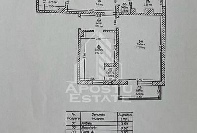 Apartament 4 camere complet renovat, etaj3, zona Baba Dochia Timisoara - 20