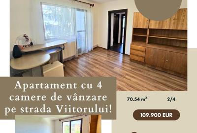 Apartament cu 4 camere semidecomandat în Simeria