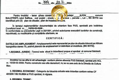 4 X Loturi Teren Intravilan in Saftica – Balotesti |  100m de DN1 - 9