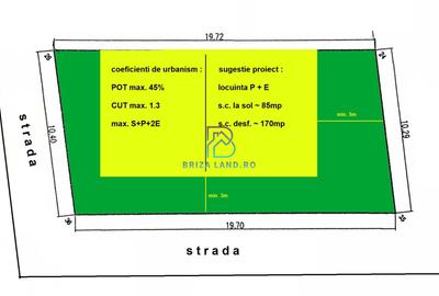 Sos. Chitilei, Infratirii, teren 203mp desc. dubla 19.7m x 10.4m liber - 5